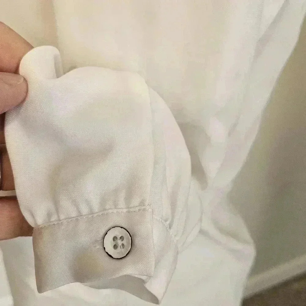 RAG & BONE Rosie Satin Shirt Size XS - Picture 6 of 8